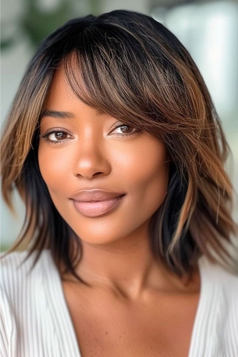 Shoulder-Length Cut with Layers