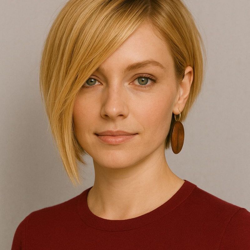 Playful Layered Asymmetrical Cut