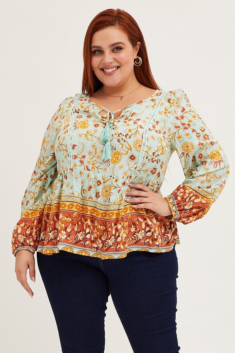 Bohemian Peasant Top
