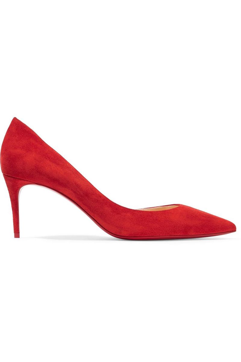 Bold Red Kitten Heels