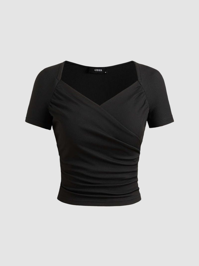 Classic V-Neck Blouse