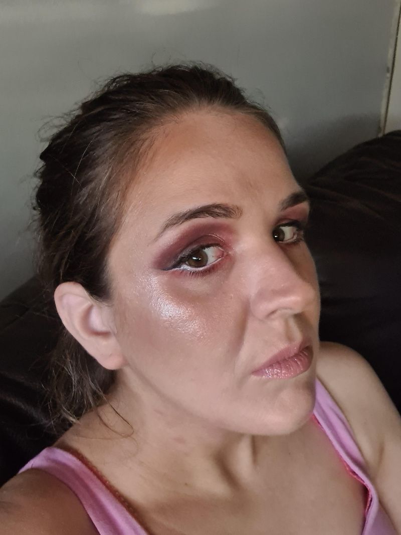 Unblended Eyeshadow Upset