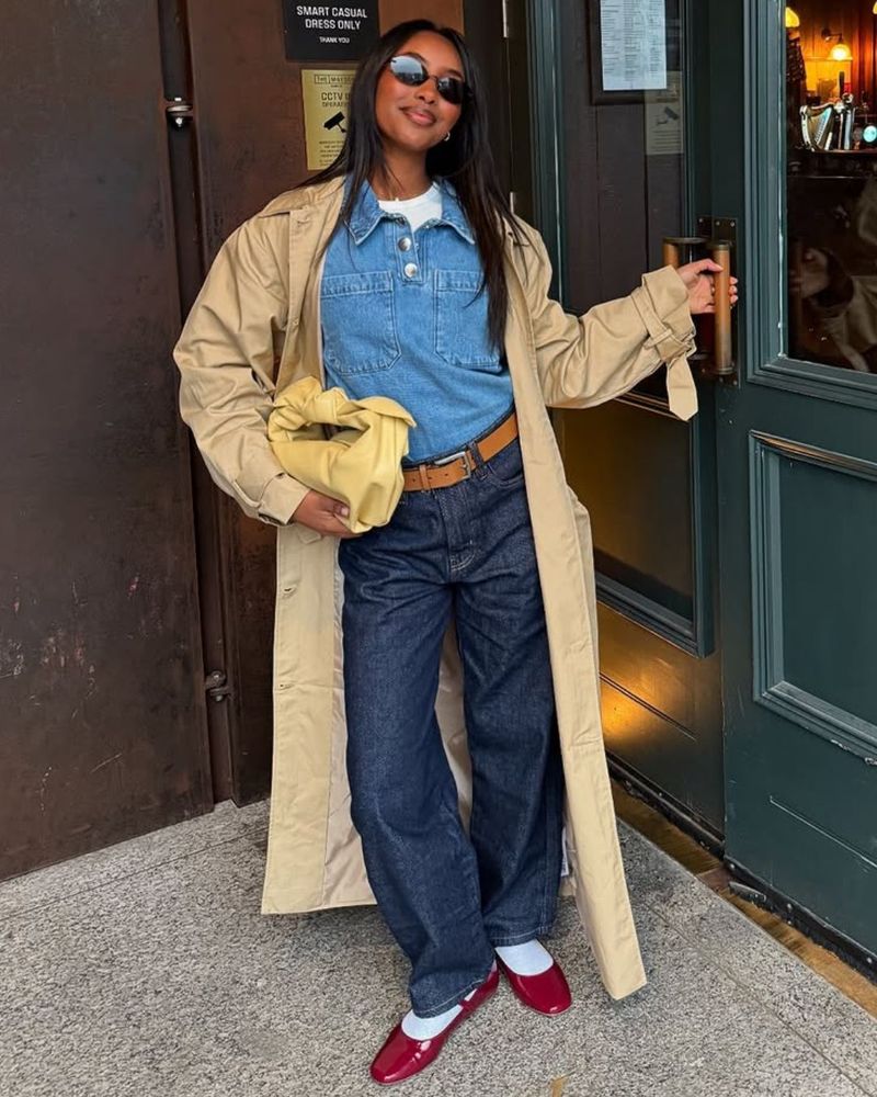 Barrel-Leg Denim