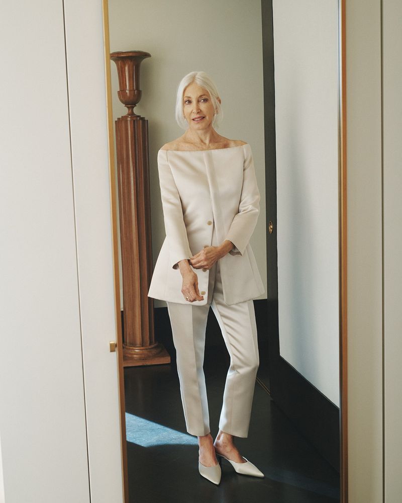 Kimono-Style Top & Cigarette Pants