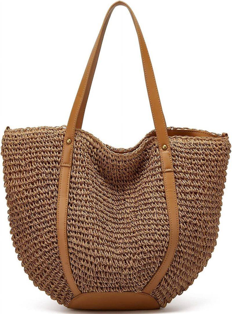 Straw Tote Bag