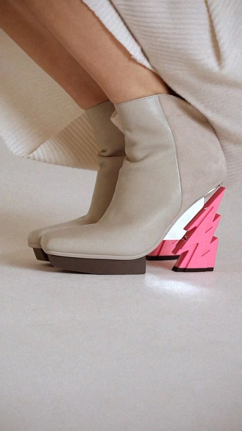 Sculpted Heel Boots