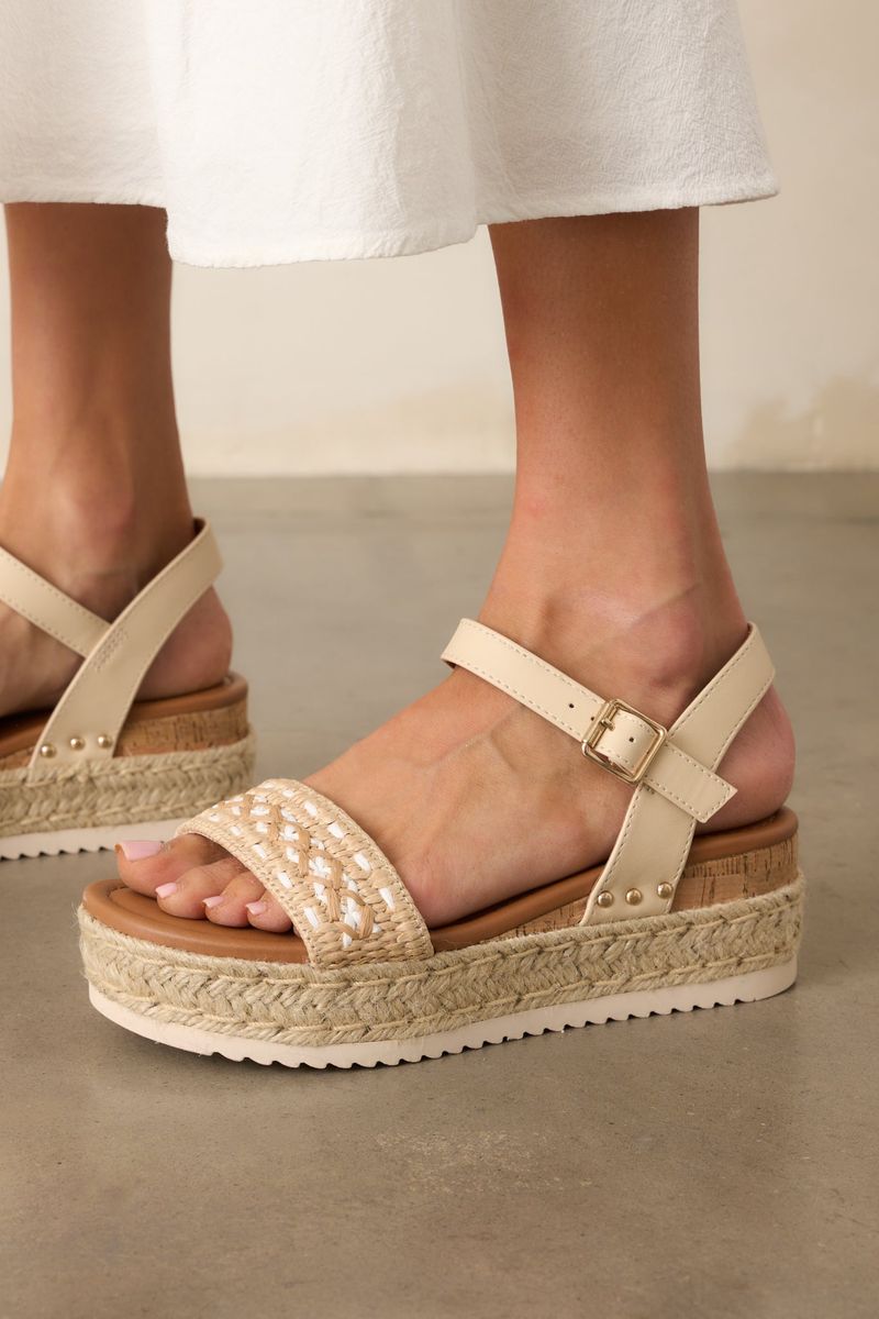 Cork-Soled Espadrilles