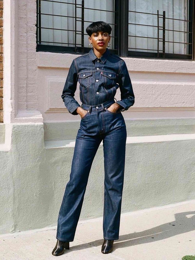 Monochromatic Denim Dream