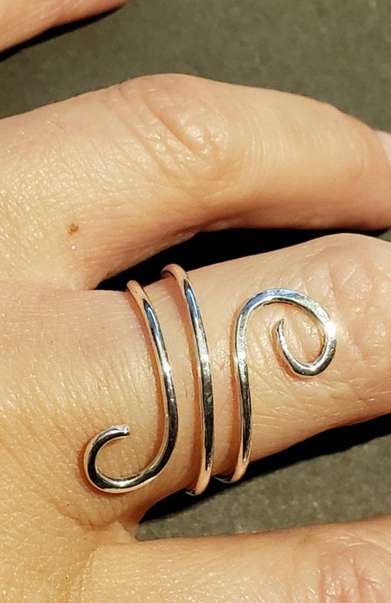 Adjustable Statement Rings