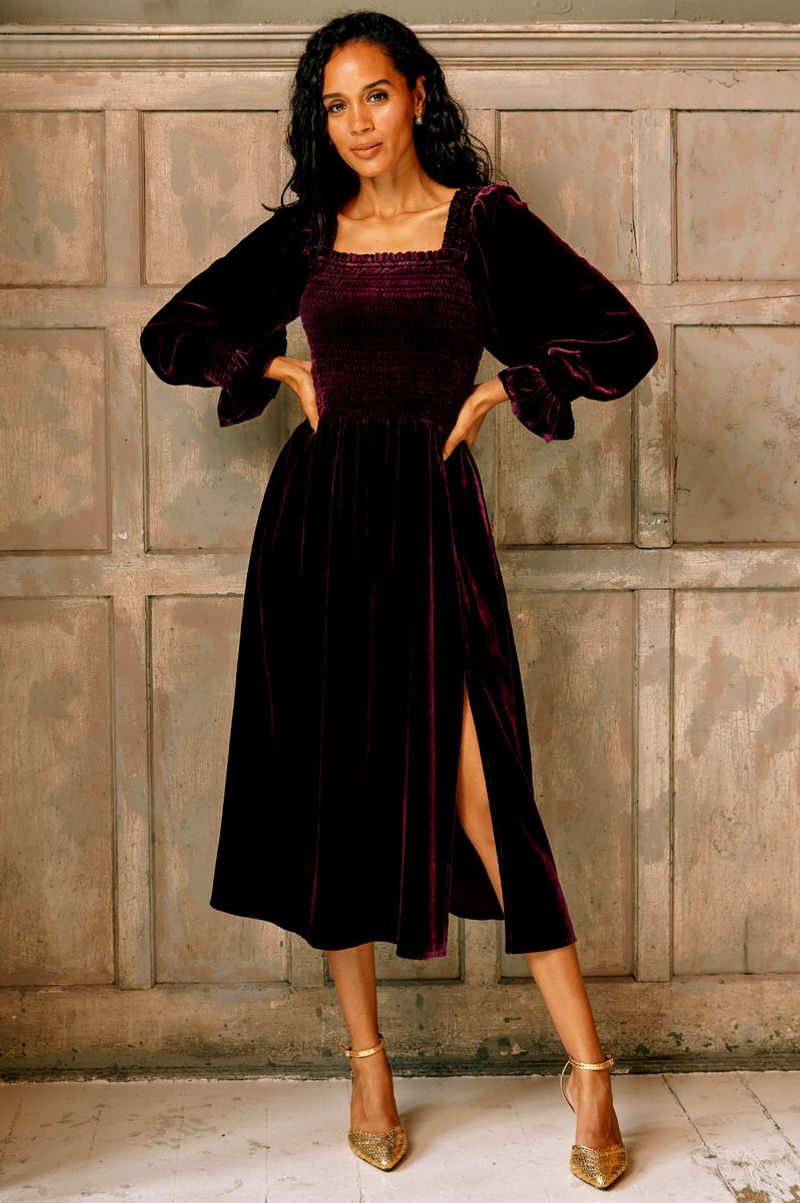 Structured Dress & Statement Jewelry