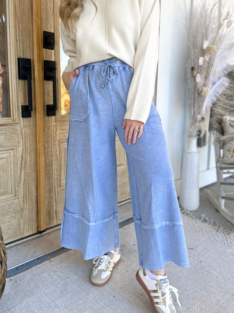 Relaxed Palazzo Pants