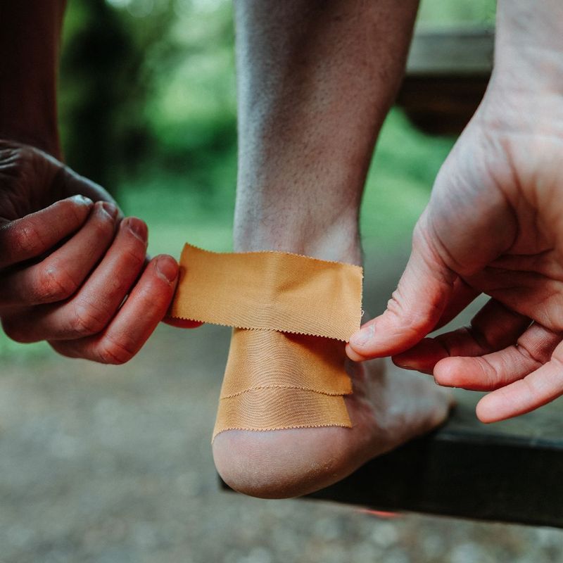 Apply Blister Prevention Tape