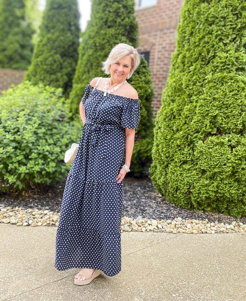 Polka Dot Tea Dress
