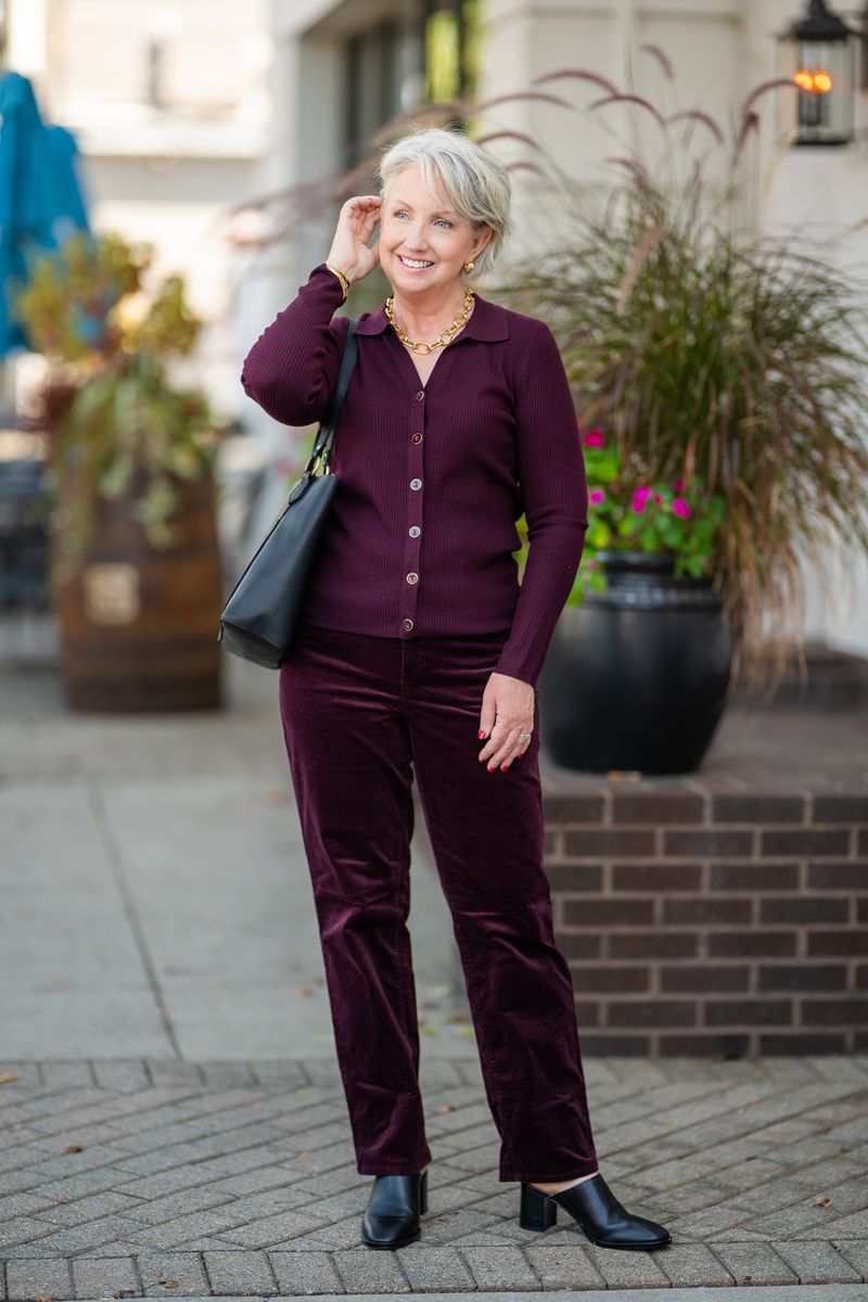 Elegant Velvet Pants