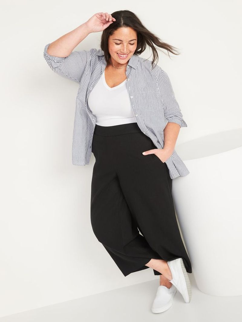 High-Waisted Culottes