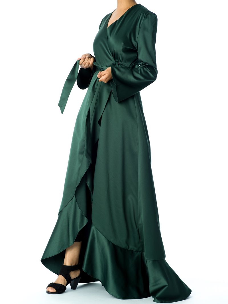 Satin Evening Wrap
