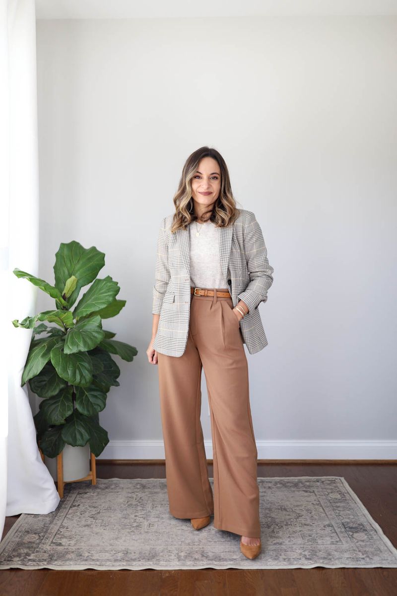 Wide-Leg Trouser Ensemble