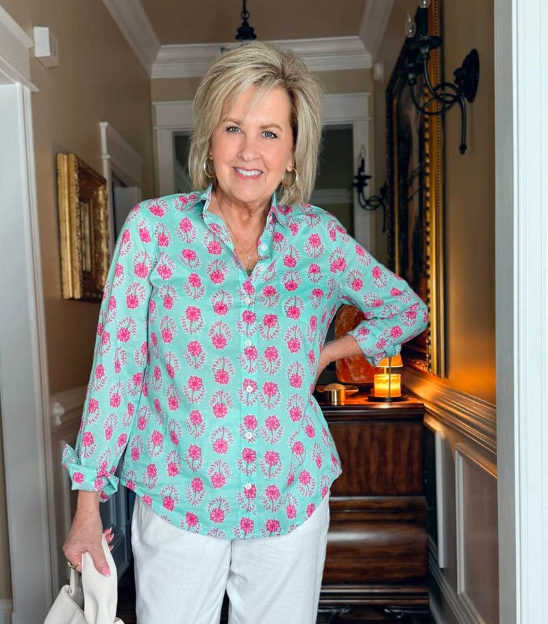 Botanical Print Blouses