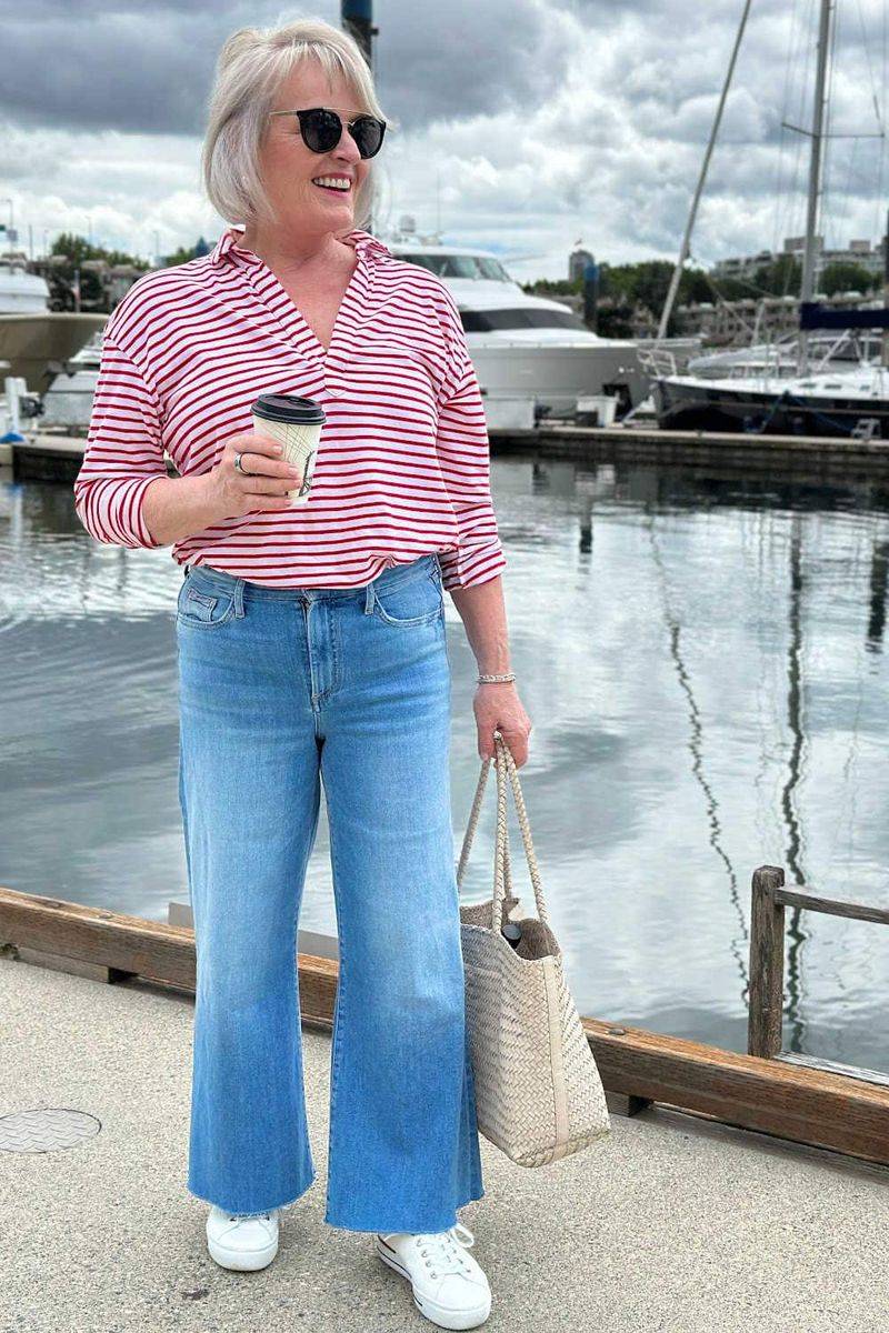 JM Collection Curvy-Fit Slim Leg Jeans