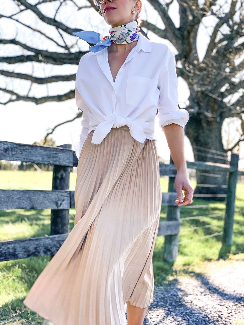 The White Button-Down Shirt