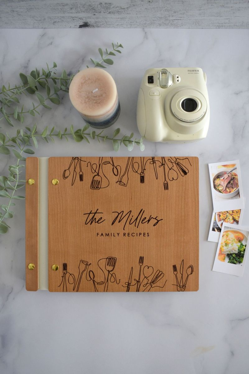 Handwritten Recipe Book Of Family Classics