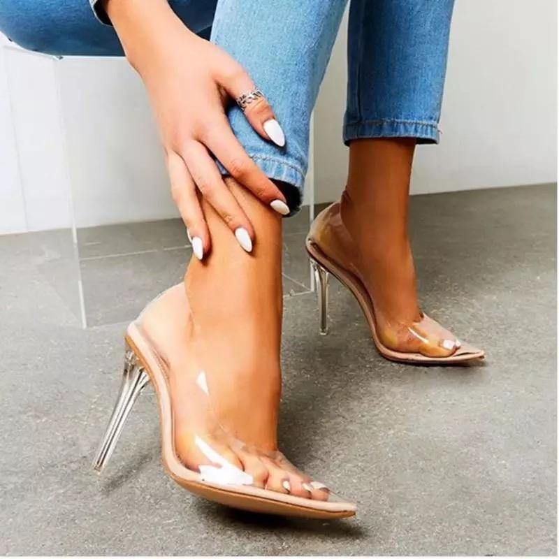 Transparent Heels