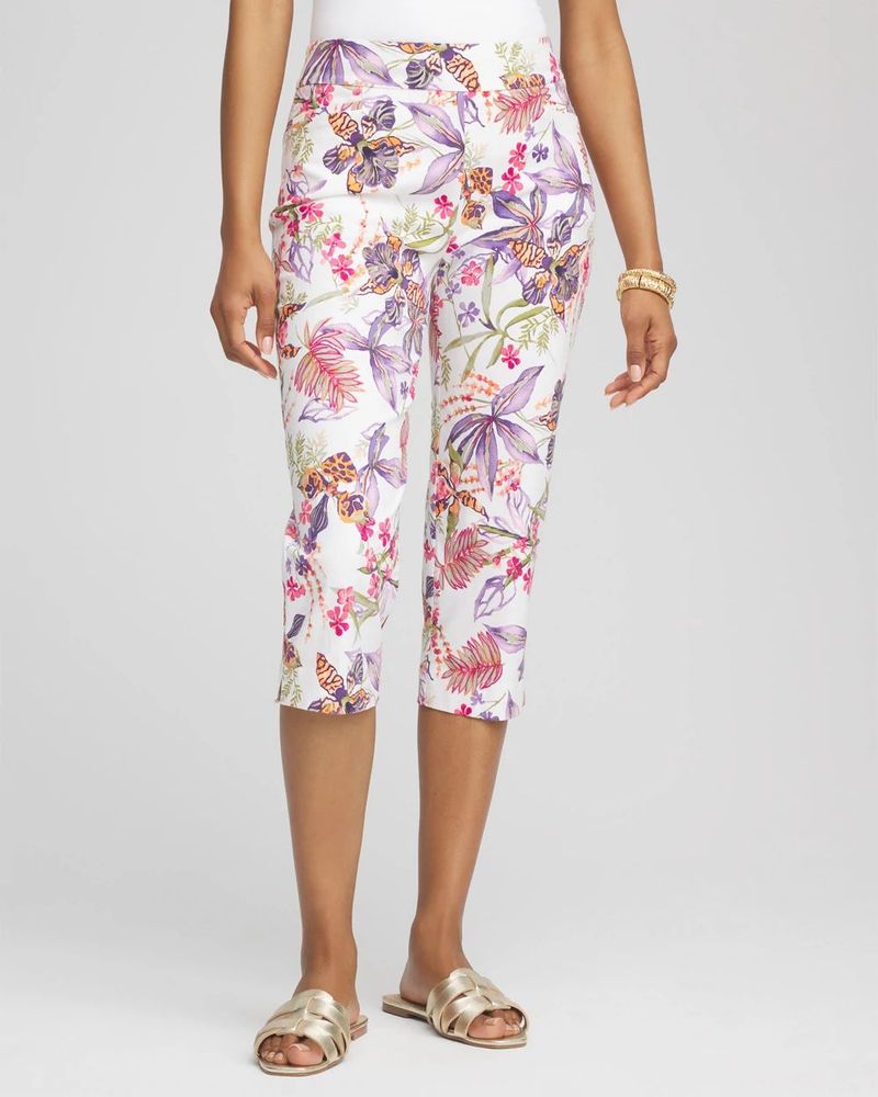 Floral Capri Pants