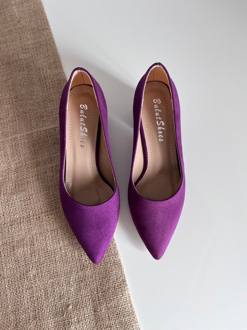 Royal Purple Stilettos