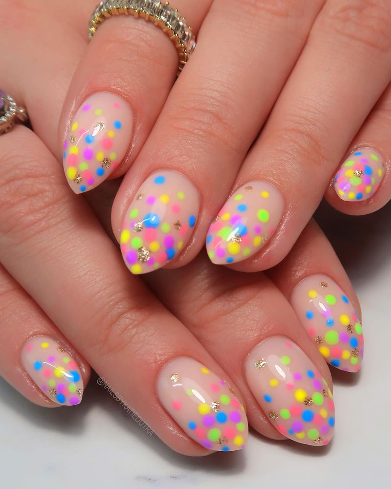 Bold Neon Confetti