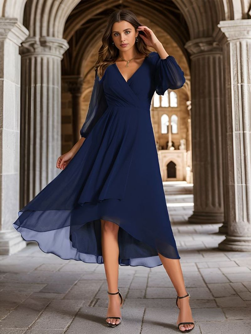 Asymmetrical Hem Dresses