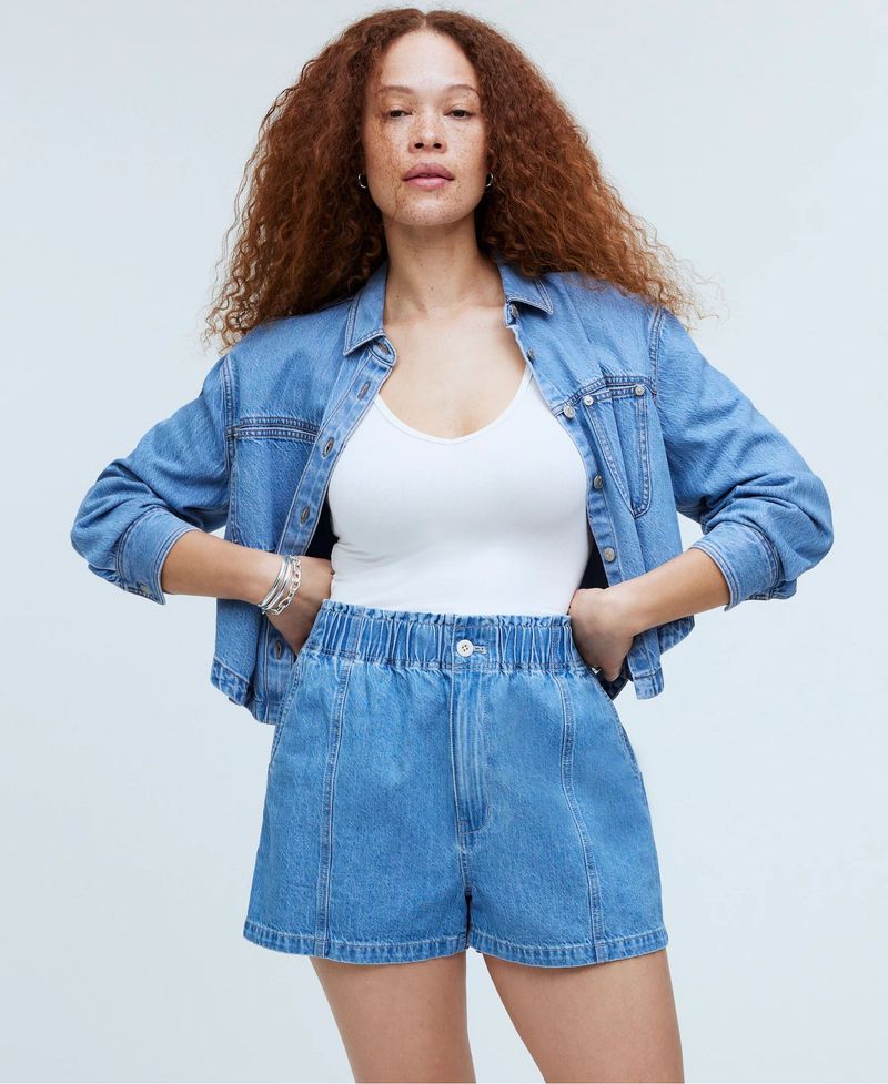 Paper Bag Waist Shorts