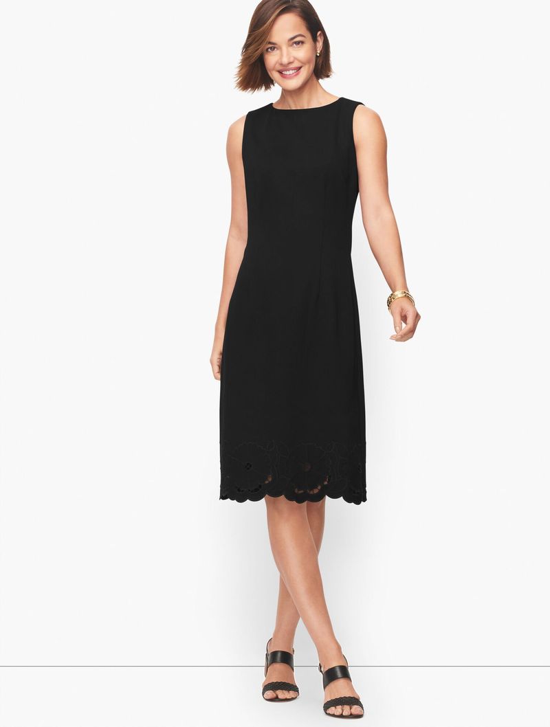 Ponte Knit Dress & Cardigan