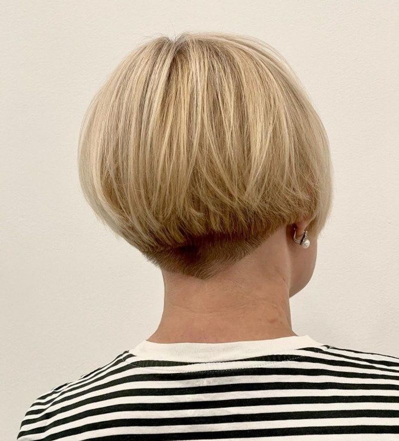 Soft Undercut Bob
