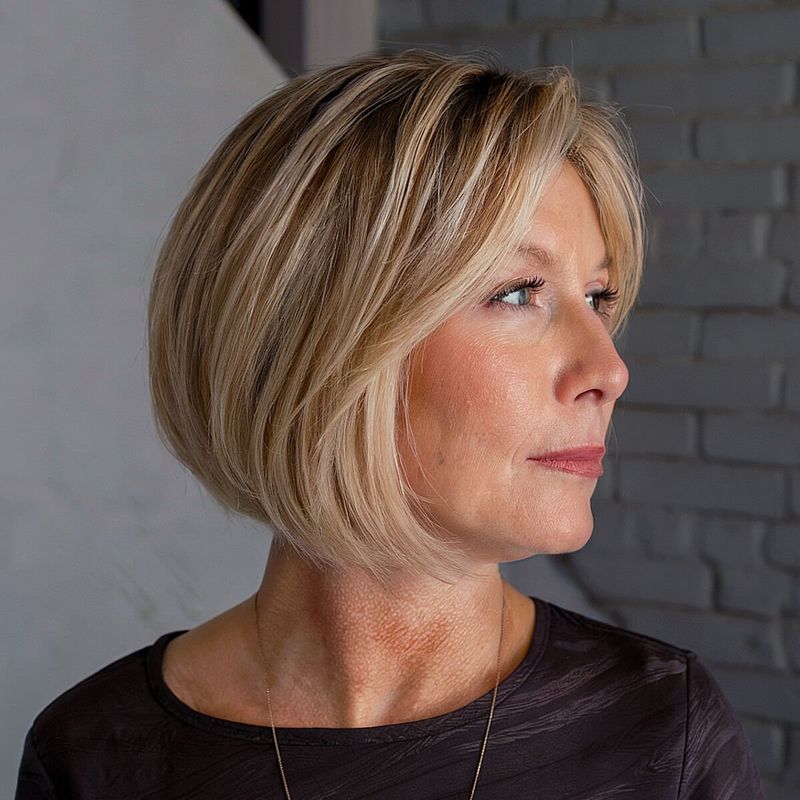 Soft Angled Bob