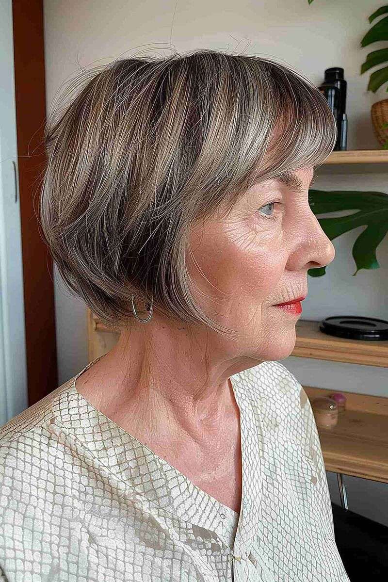 Graduated Bob with Volume Crown