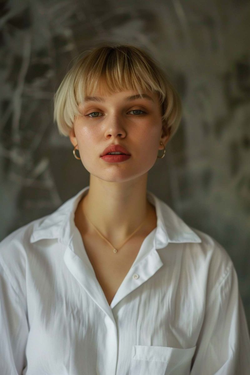 Textured Bowl Cut