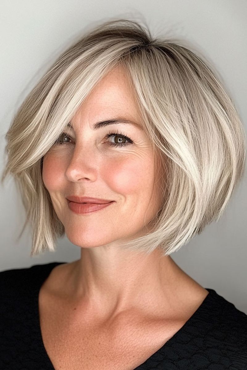 Soft Angled Bob