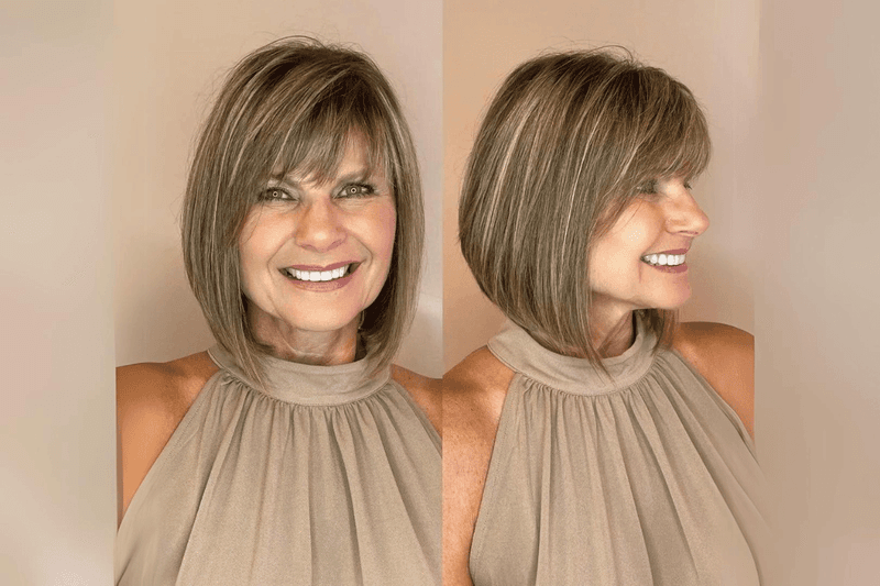 Graduated Bob with Soft Edges