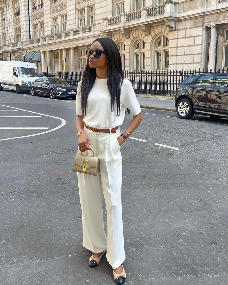 Two-Tone Flats With Solid Separates