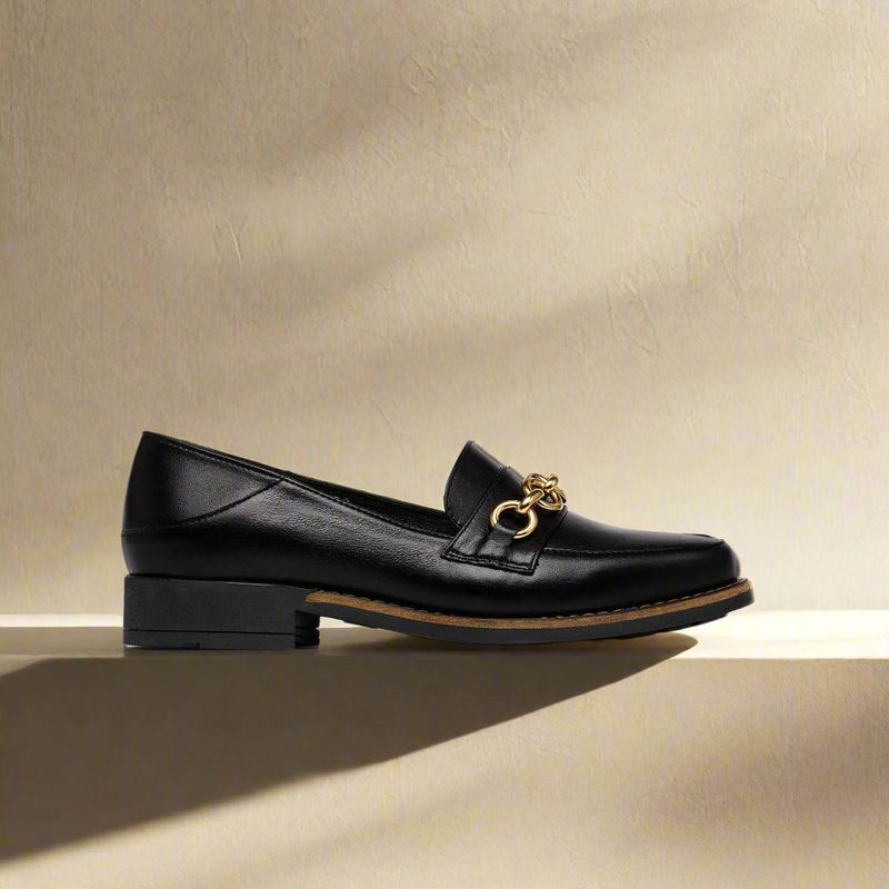 Kitten Heel Moccasins