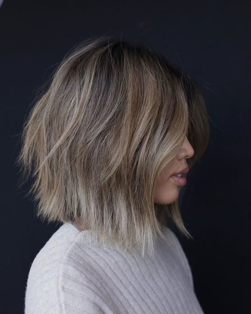 Quirky Layered Bob