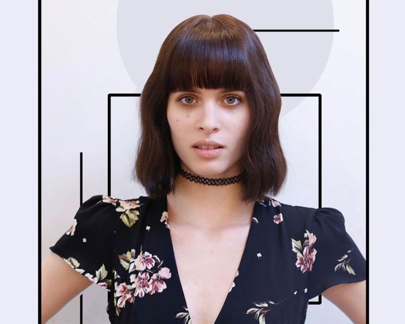 Arched Bangs Enhance Your Eyes