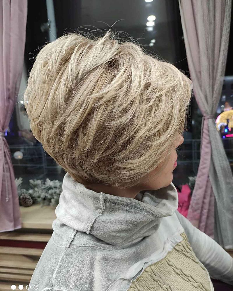 Short Layered Cut with Feathered Texture