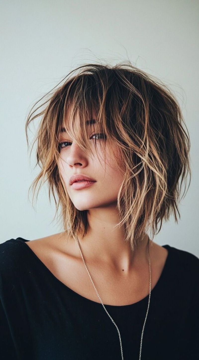 Layered Bob With Texture