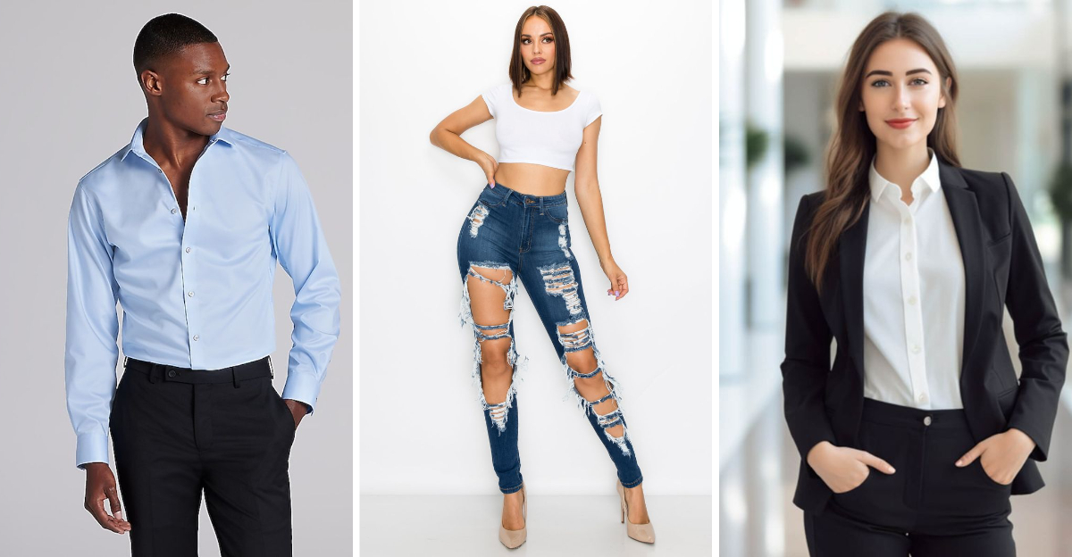 The 10 Worst Things To Wear To A Job Interview & 10 That Keep You Professional