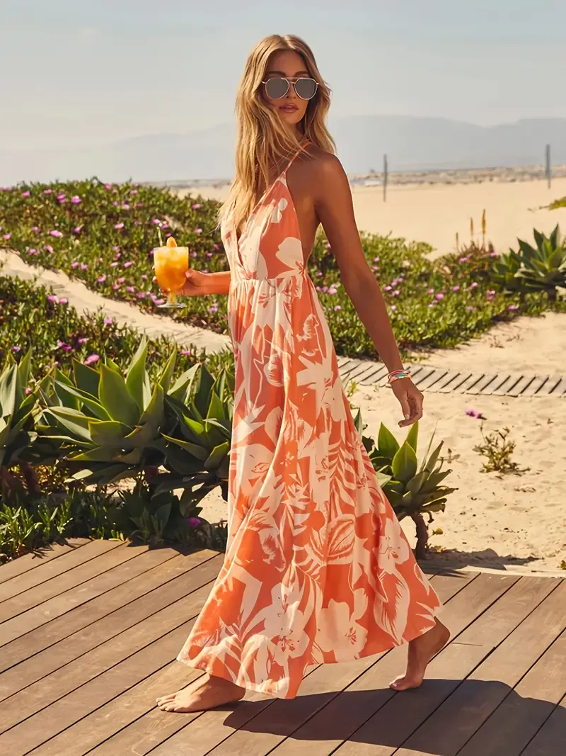 Flowy Maxi for Beach Escapes