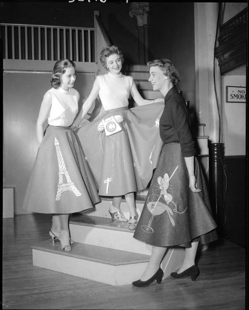 Poodle Skirts (1950s)