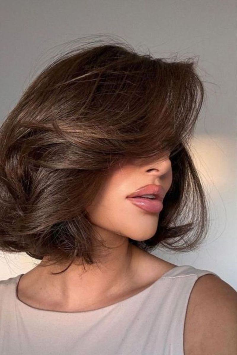 The Blunt Bob with Volume