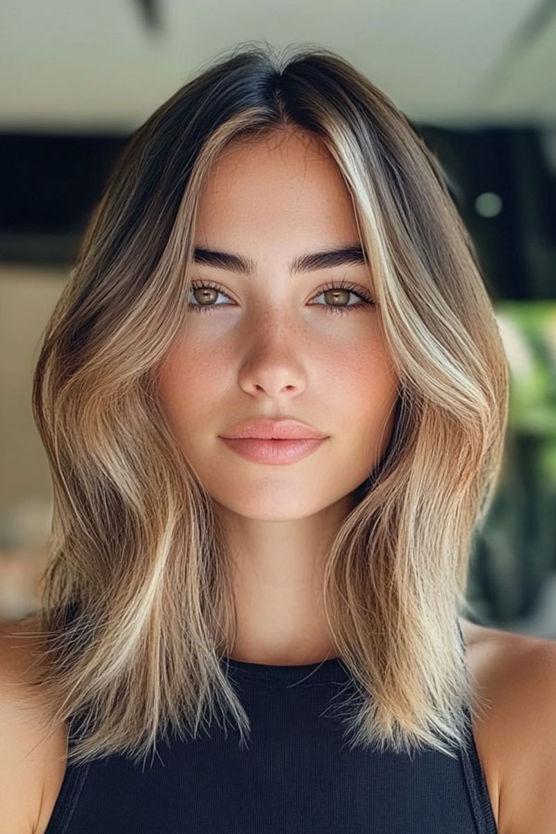 The Layered Mid-Length Cut with Face-Framing