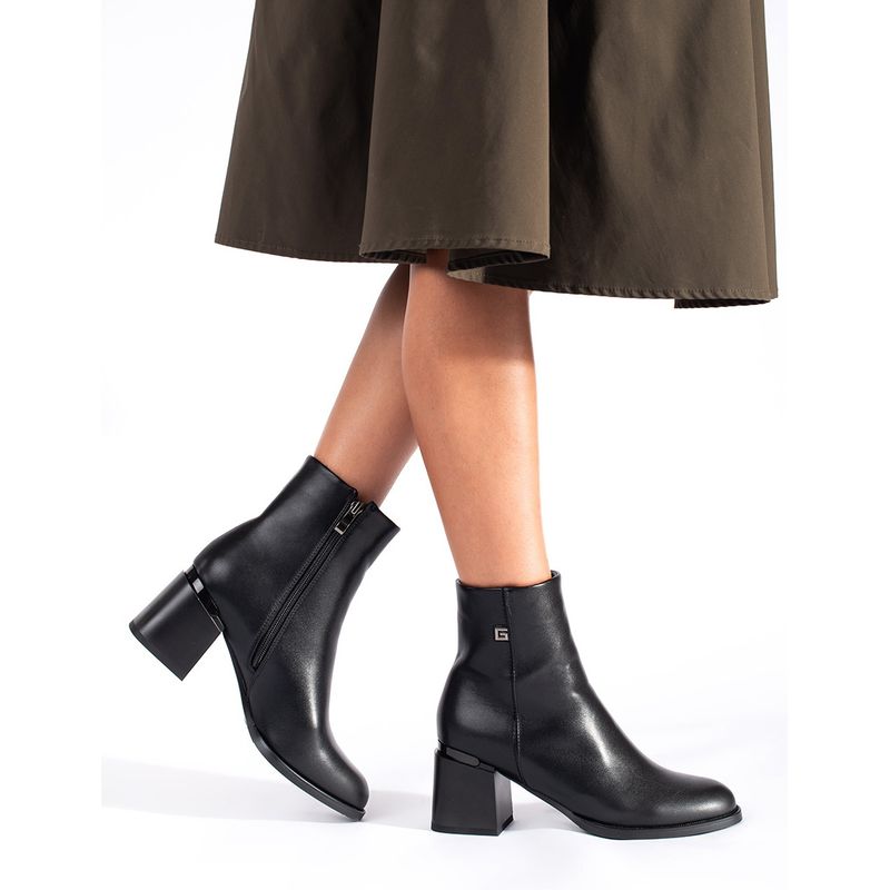 Classic Black Ankle Boots
